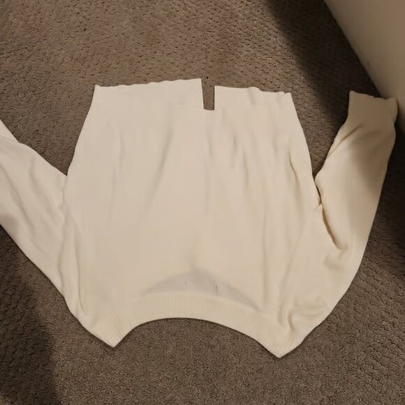 EXPRESS Brand Cropped Open Front Cardigan. Sz L Must see $58 - BENEFITS RESCUE - Picture 7 of 9